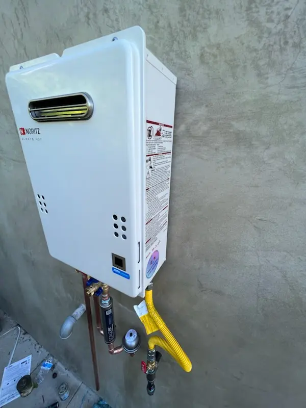 Tankless water heater installation for Hidden Valley homes